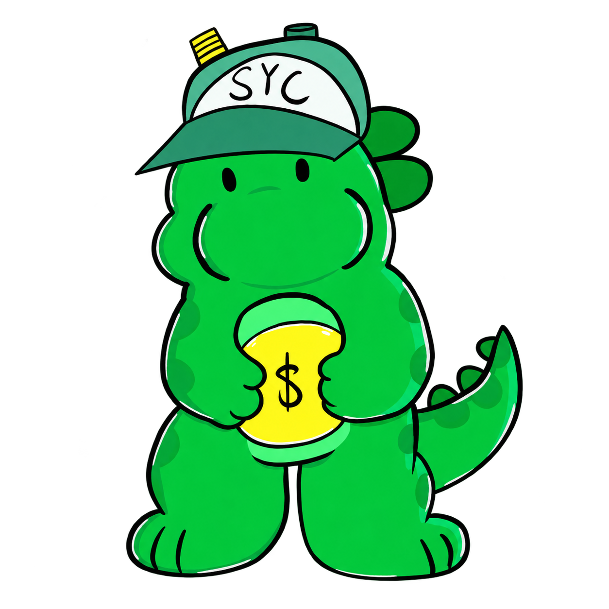 Coino, the Save Your Coins mascot
